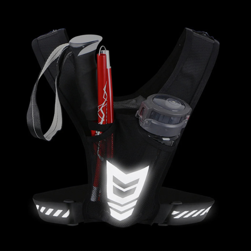 Sac Running Ultraléger — Sac Trail avec Poche Téléphone et Porte-Gourde