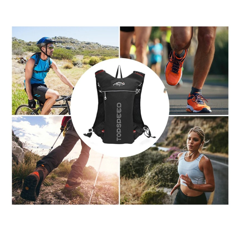 Sac Trail Running 5L Respirant — Sac Hydratation Longue Distance