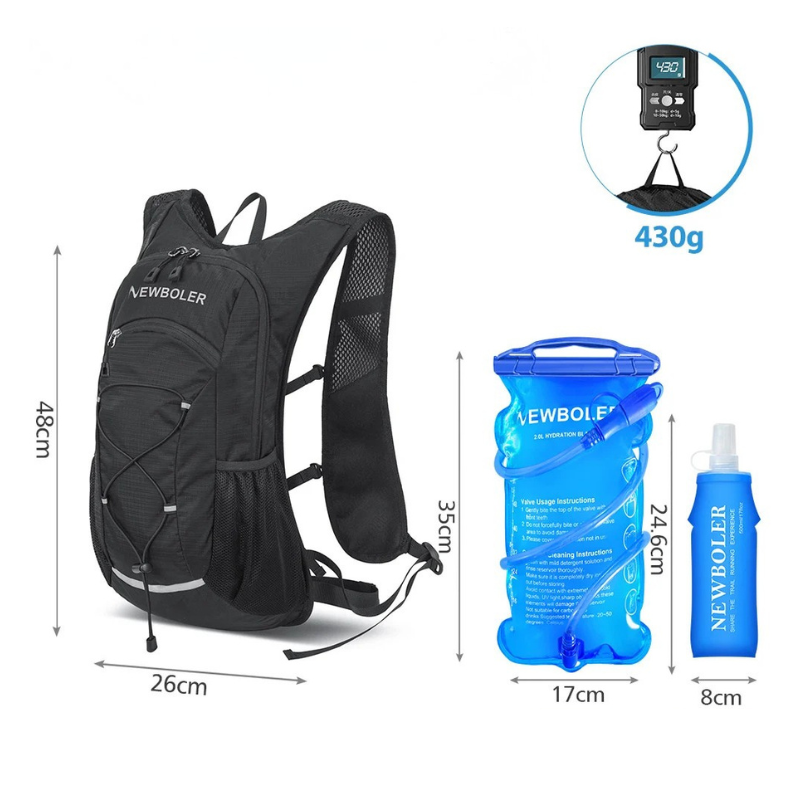 Sac Trail 20L — Sac à Dos Randonnée et Ultra-Trail avec Hydratation