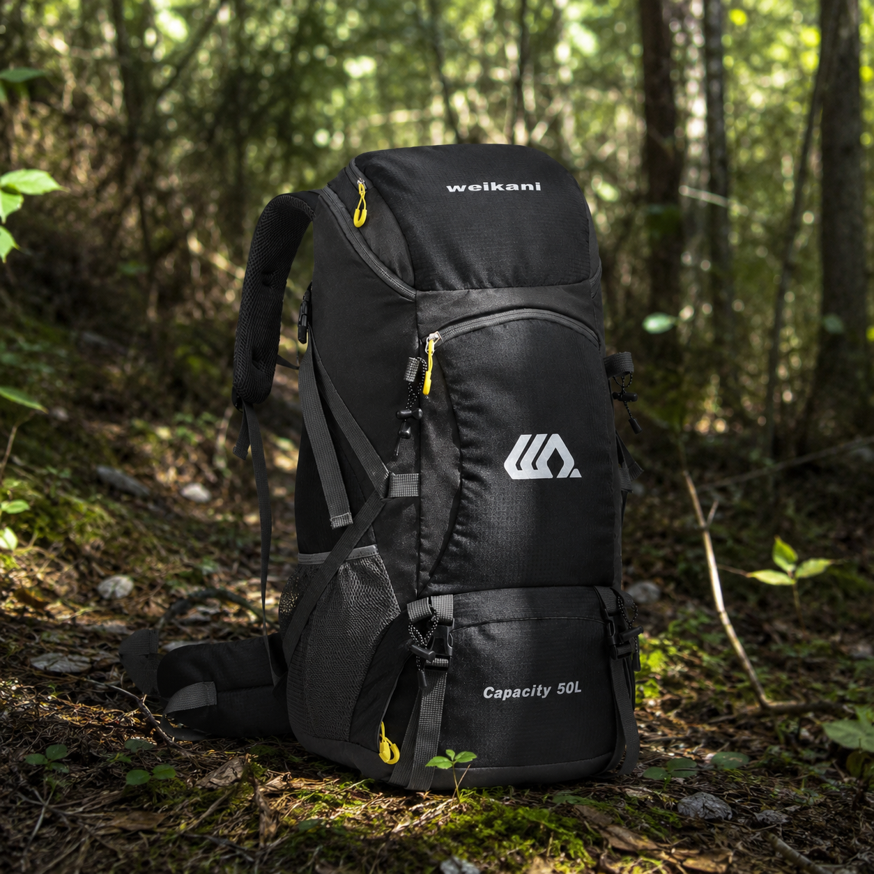 Sac à Dos Randonnée 50L — Imperméable et Respirant pour Trek et Montagne
