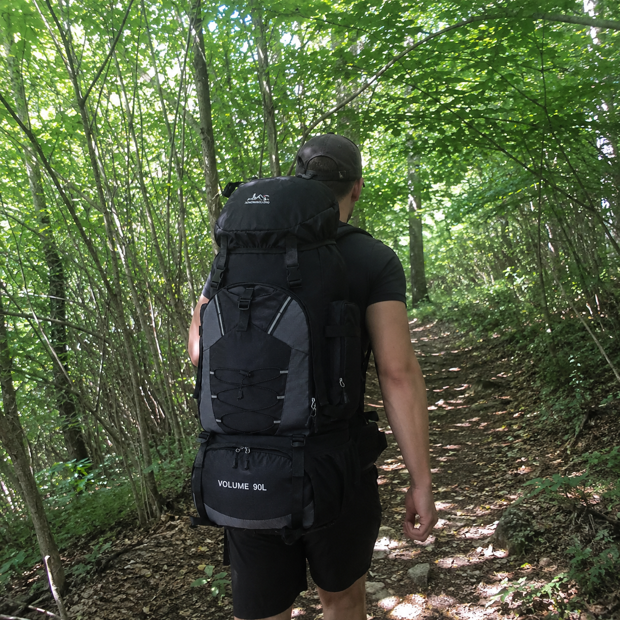Sac à Dos Randonnée 90L — Imperméable Grande Capacité pour Trek et Expédition