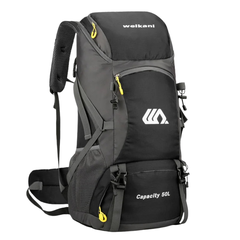 Sac à Dos Randonnée 50L — Imperméable et Respirant pour Trek et Montagne