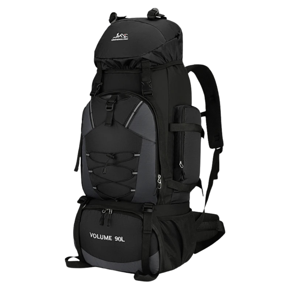 Sac à Dos Randonnée 90L — Imperméable Grande Capacité pour Trek et Expédition