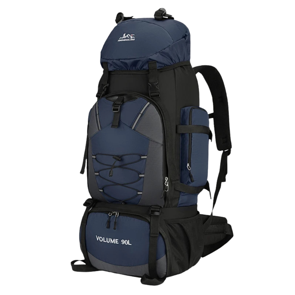 Sac à Dos Randonnée 90L — Imperméable Grande Capacité pour Trek et Expédition